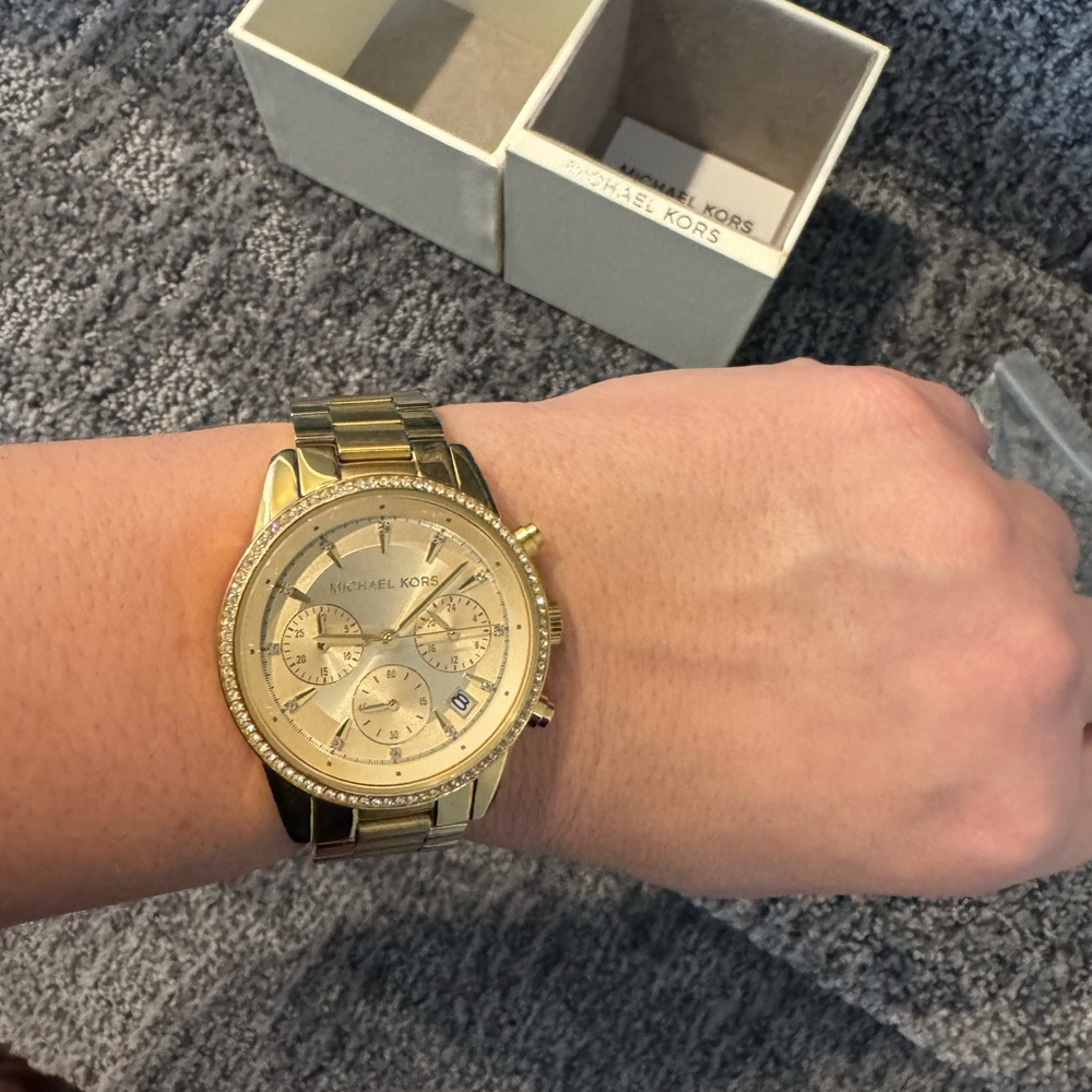 Michael Kors Diamond Bezel Women’s Watch